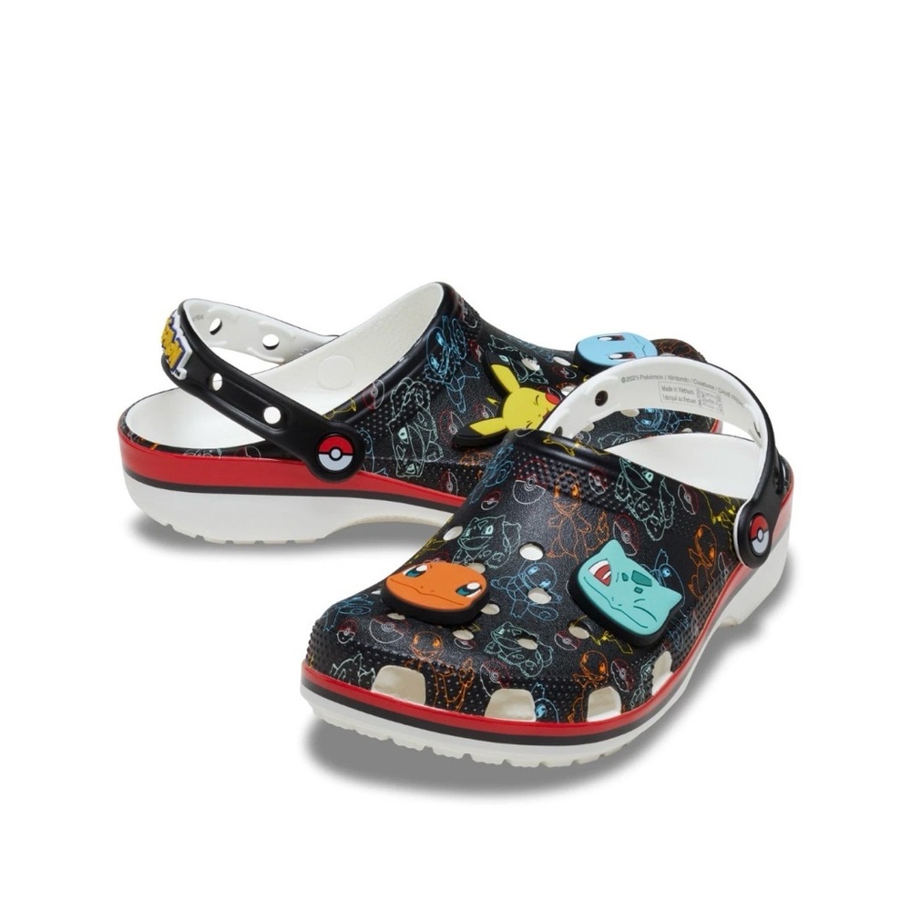 Men Crocs x Pokemon "Pokemon Starters" Classic Clog 211343-90H